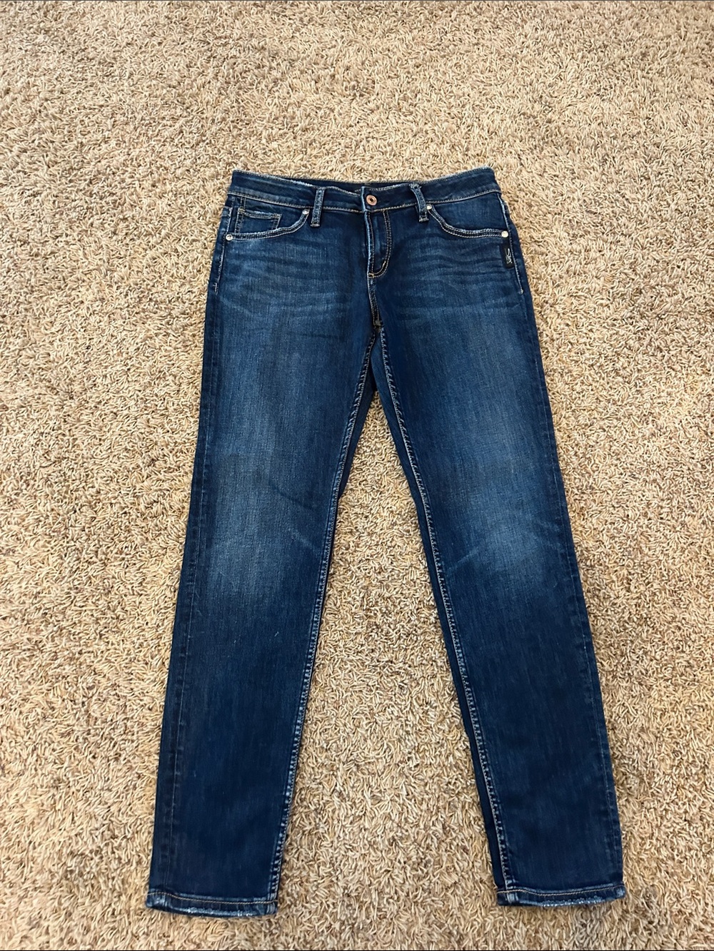 Silver Jeans Women’s Dark Indigo Skinny Jeans